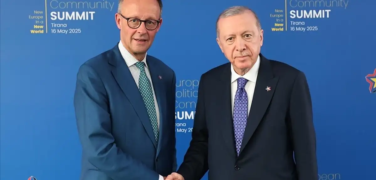 Friedrich Merz'den Erdoğan'a Teşekkür