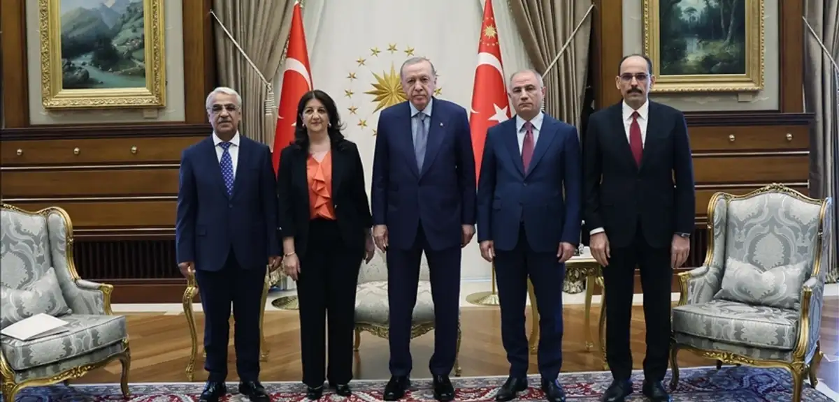 Cumhurbaşkanı Erdoğan, DEM Heyetiyle Görüştü: Gözler Silah Bırakma Sürecinde