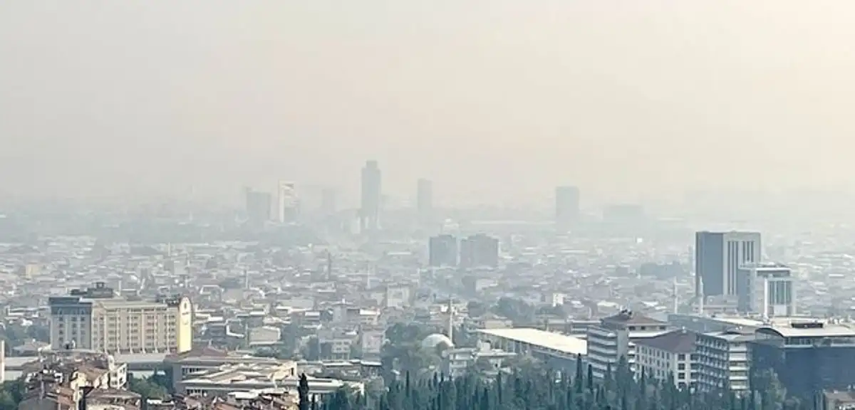 Bursa'yı Duman ve Kül Esir Aldı