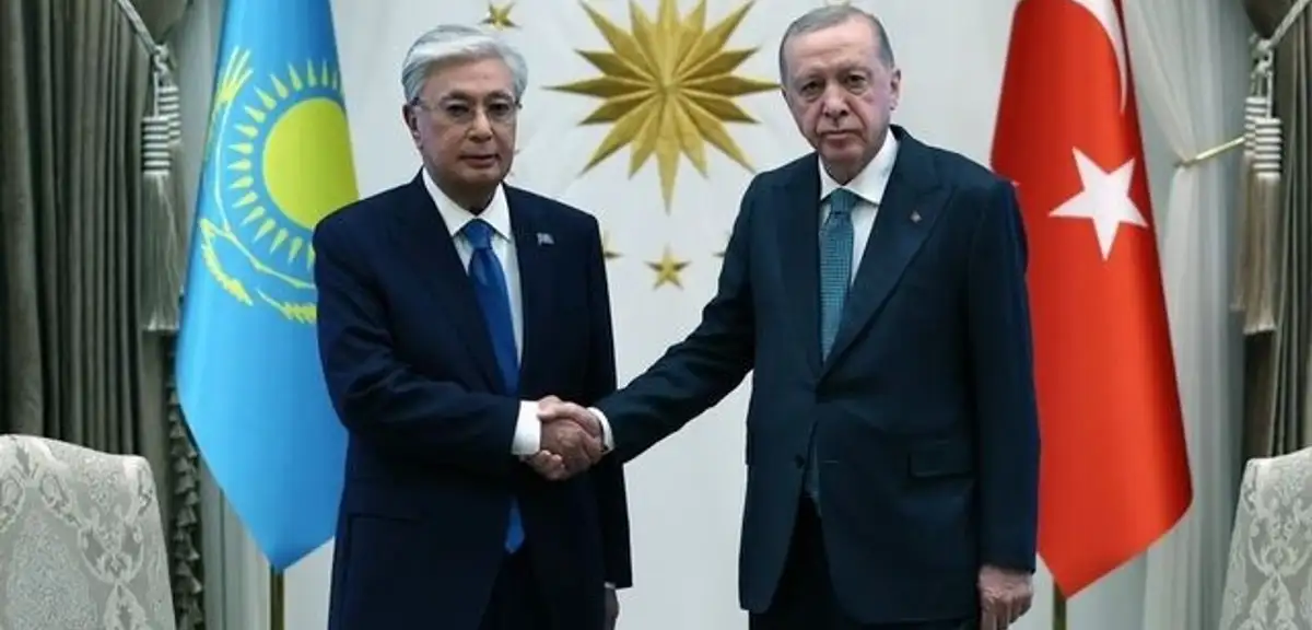 Erdoğan ve Tokayev'den Orta Koridor ve İşbirliği Mesajı