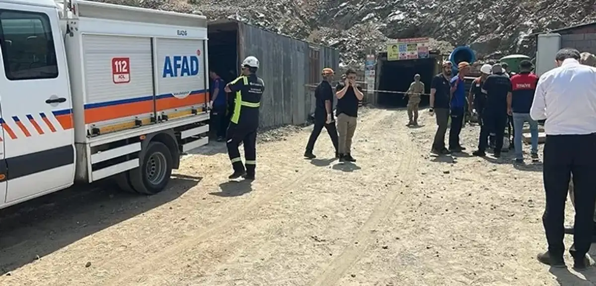 Elazığ'da Maden Ocağında Göçük: 1 İşçiye Ulaşılmaya Çalışılıyor