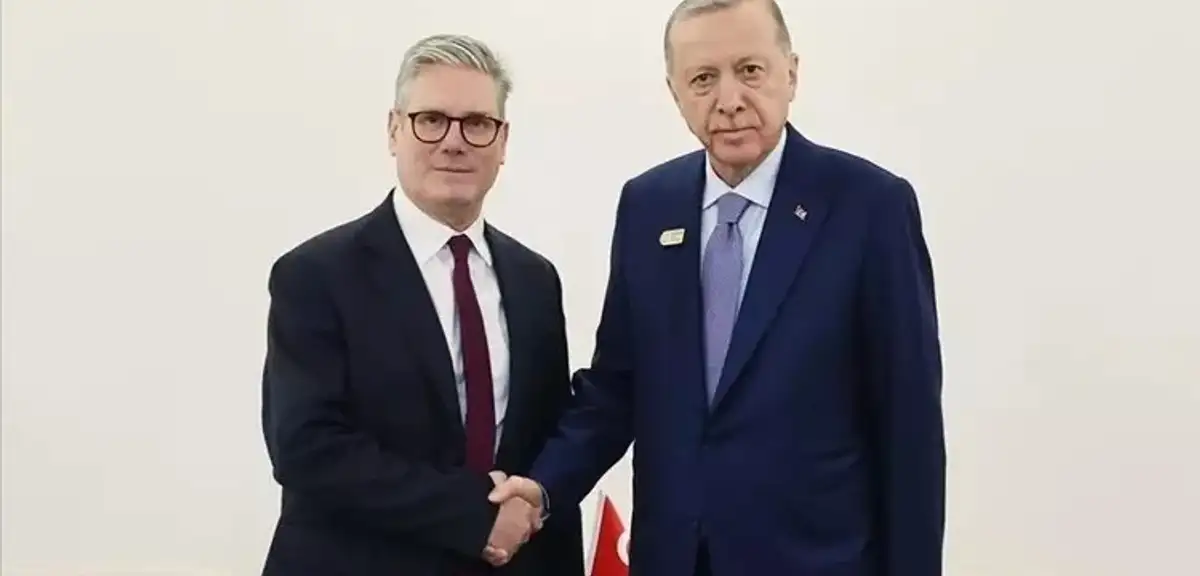 Cumhurbaşkanı Erdoğan, Gazze Konusunda Starmer ile Görüştü
