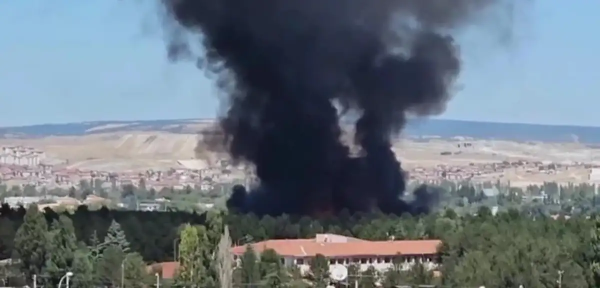 Kütahya Hava Er Eğitim Tugayı'nda Yangın!