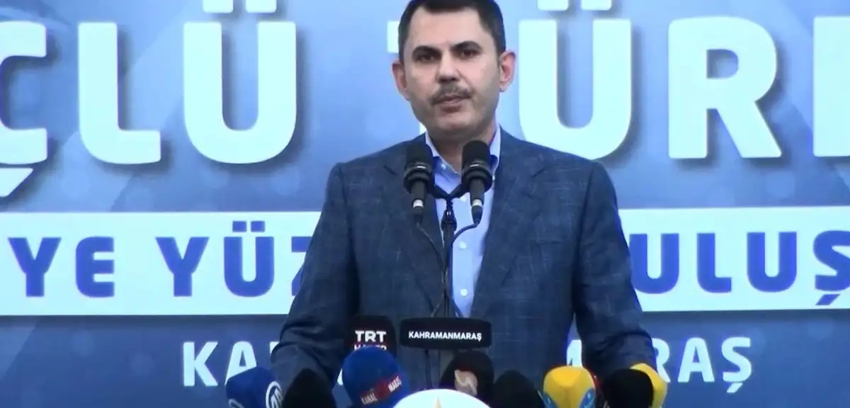 Kurum, Kahramanmaraş'ta Yeni Projeleri Duyurdu