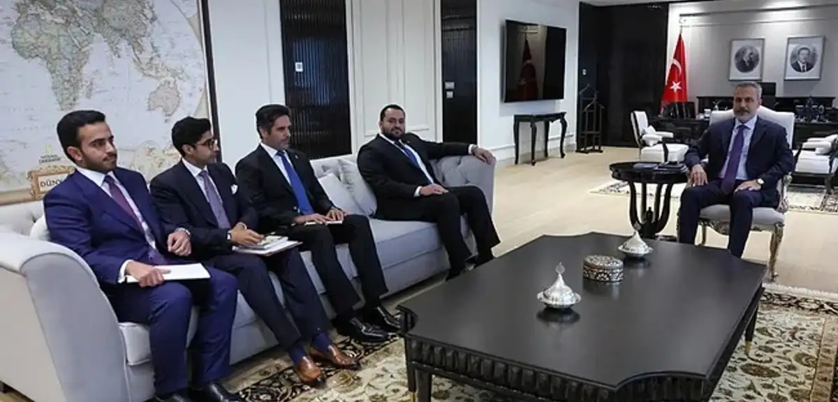 Bakan Fidan Katarlı Mevkidaşıyla Görüştü