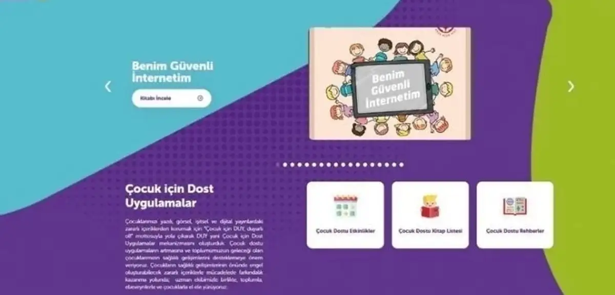Bakanlıktan Dijital Dünyada Çocuklara Koruma