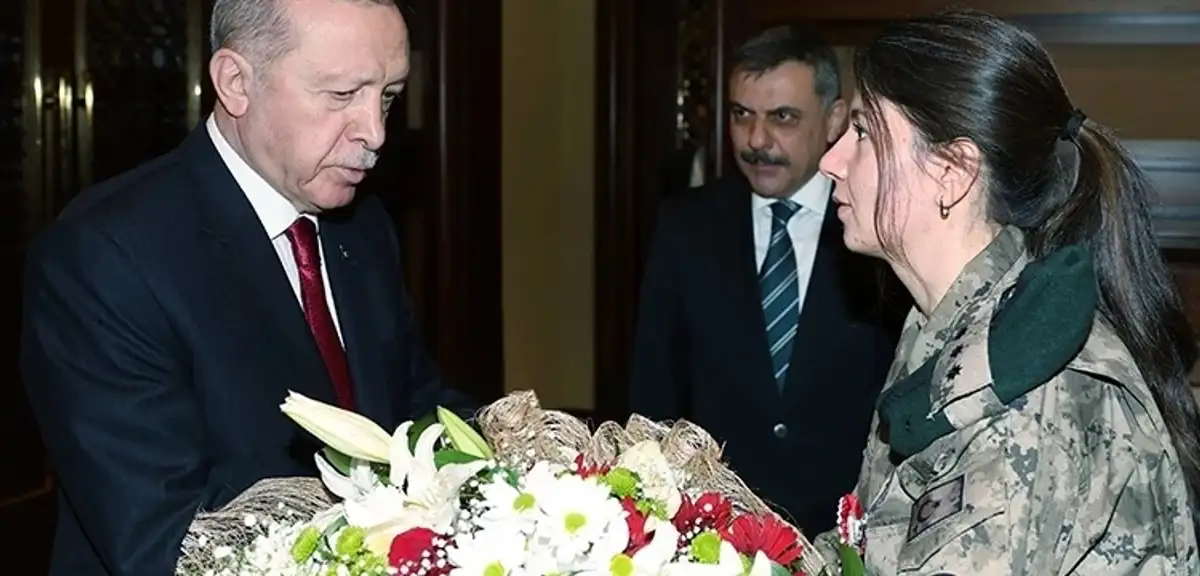 Cumhurbaşkanı Erdoğan, Türk Polis Teşkilatı Heyetini Kabul Etti
