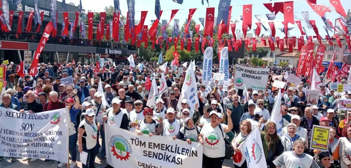 Emekli Öfkesi Sokağa Taştı