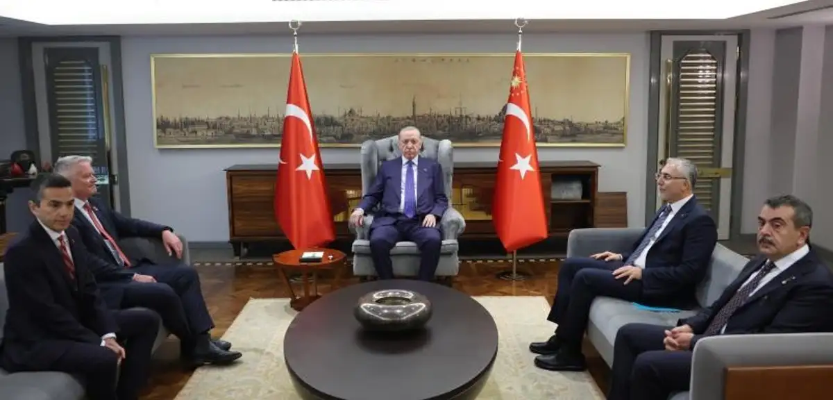 Cumhurbaşkanı Erdoğan, OECD Genel Sekreteri Mathias Cormann'ı Kabul Etti