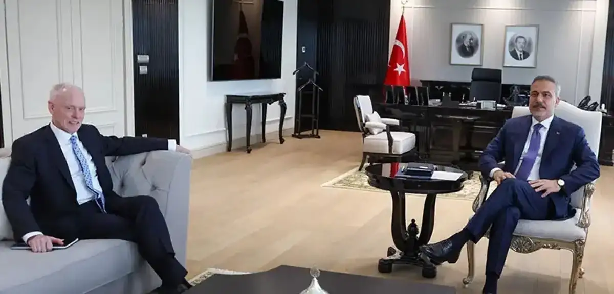 Bakan Fidan, David Morrison'u Kabul Etti