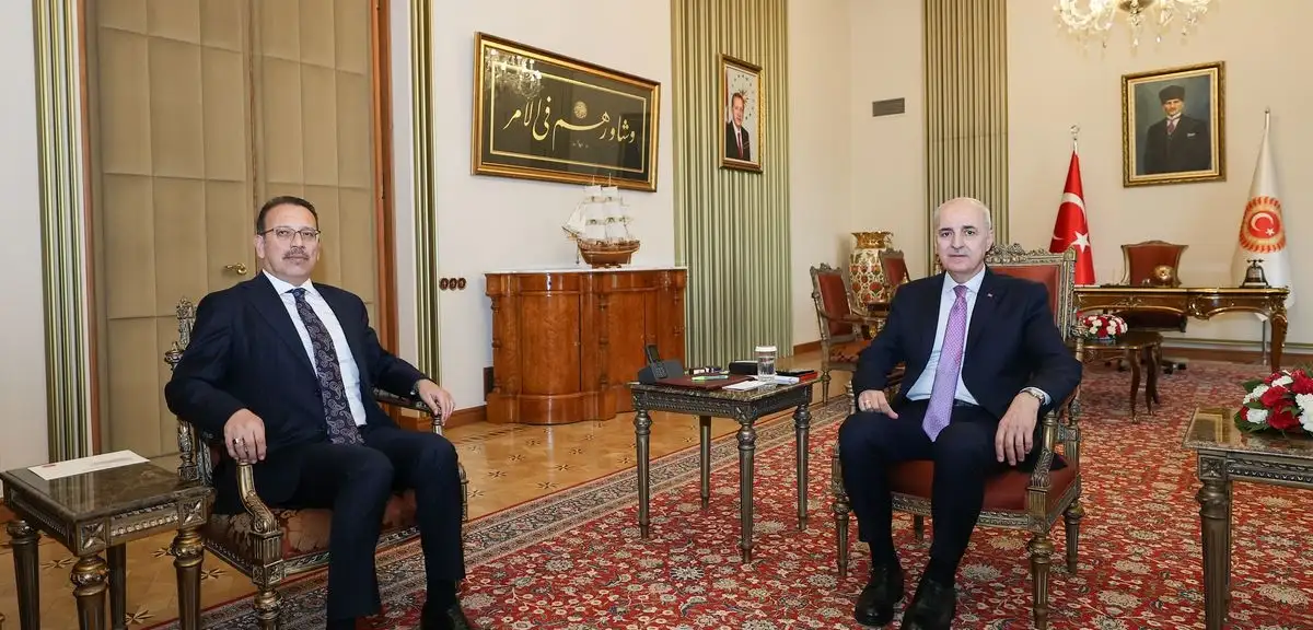 Kurtulmuş, Sayıştay Başkanı Yener'i Kabul Etti