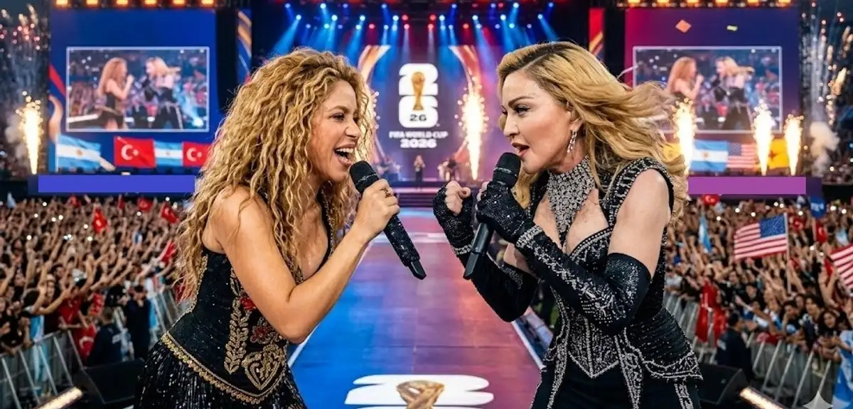 2026 Dünya Kupası Finali'nde Shakira ve Madonna Rüzgarı