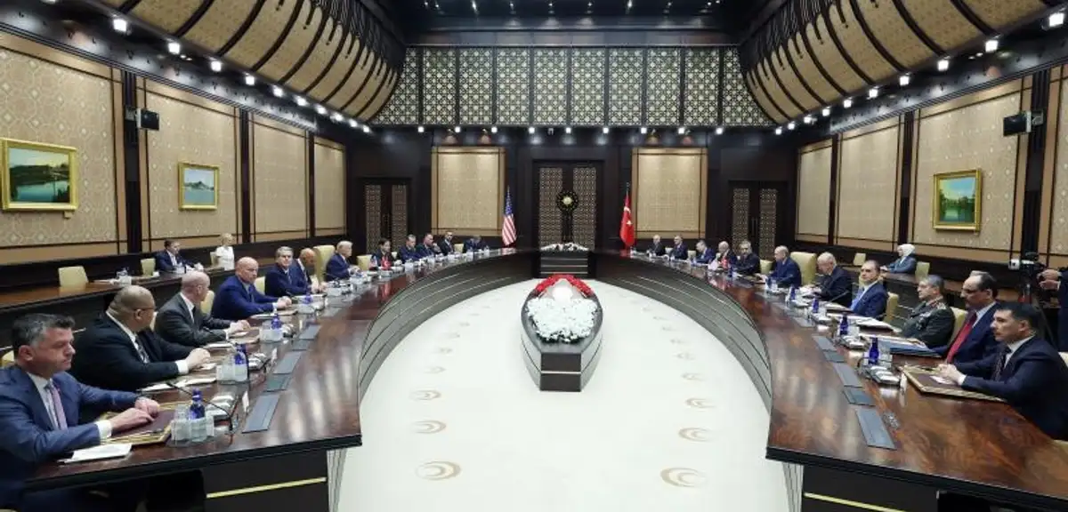 Cumhurbaşkanı Erdoğan ile ABD Başkanı Trump Heyetler Arası Görüşmeye Geçti