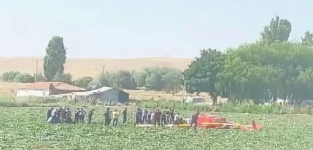 Ankara'da Eğitim Helikopteri Düştü: 2 Yaralı