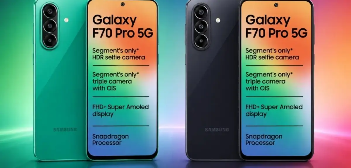 Samsung Galaxy F70 Pro 5G Piyasaya Sürüldü