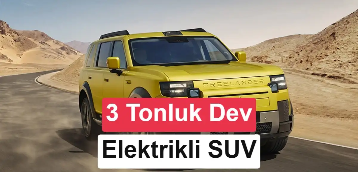 Freelander 8 Çin'de Ön Satışta: 3 Tonluk Dev SUV 818 Beygir Güç Sunuyor