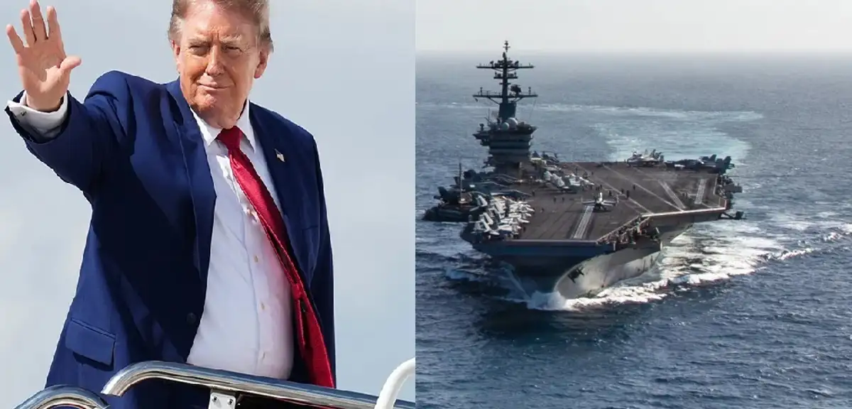 Trump'tan 'USS Abraham Lincoln' Açıklaması: "Endişeli Değiller"