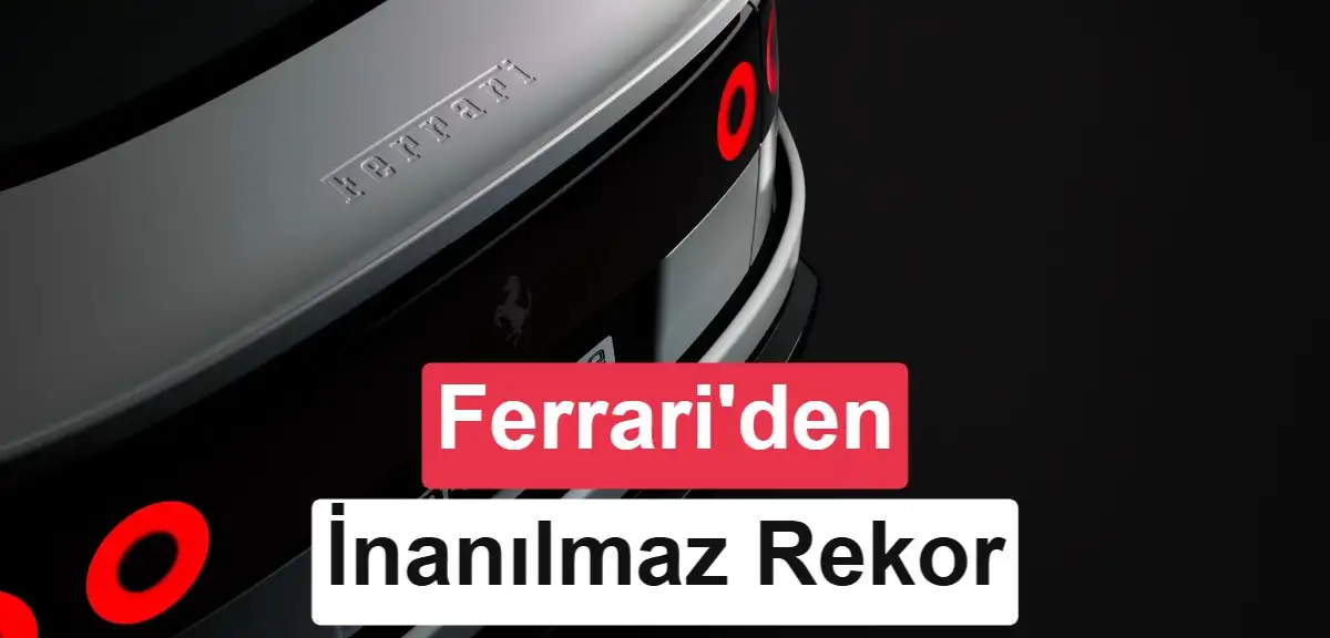 Ferrari’nin İlk Elektrikli Otomobili Açık Artırmada 40 Milyon Dolara Satıldı