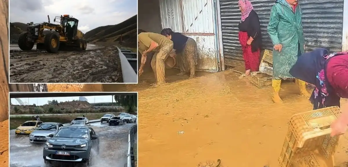 Sağanak 5 İli Vurdu: Evler Su Altında, Yollar Göle Döndü