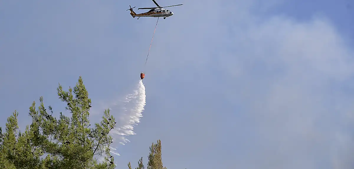 Muğla Fethiye'deki Orman Yangını Kontrol Altında