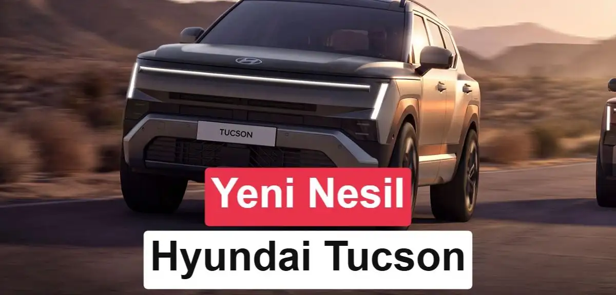 Yepyeni Hyundai Tucson ilk kez karşımızda: Tasarımıyla ezber bozacak