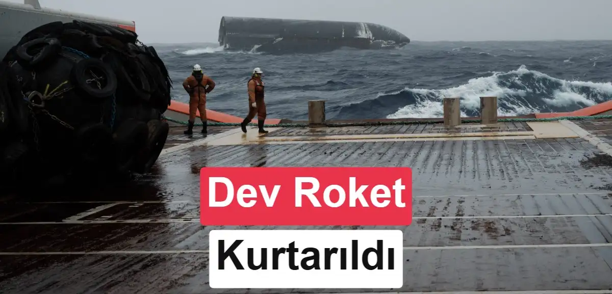 SpaceX, Starship roketini 24 günde Hint Okyanusu'ndan kurtardı