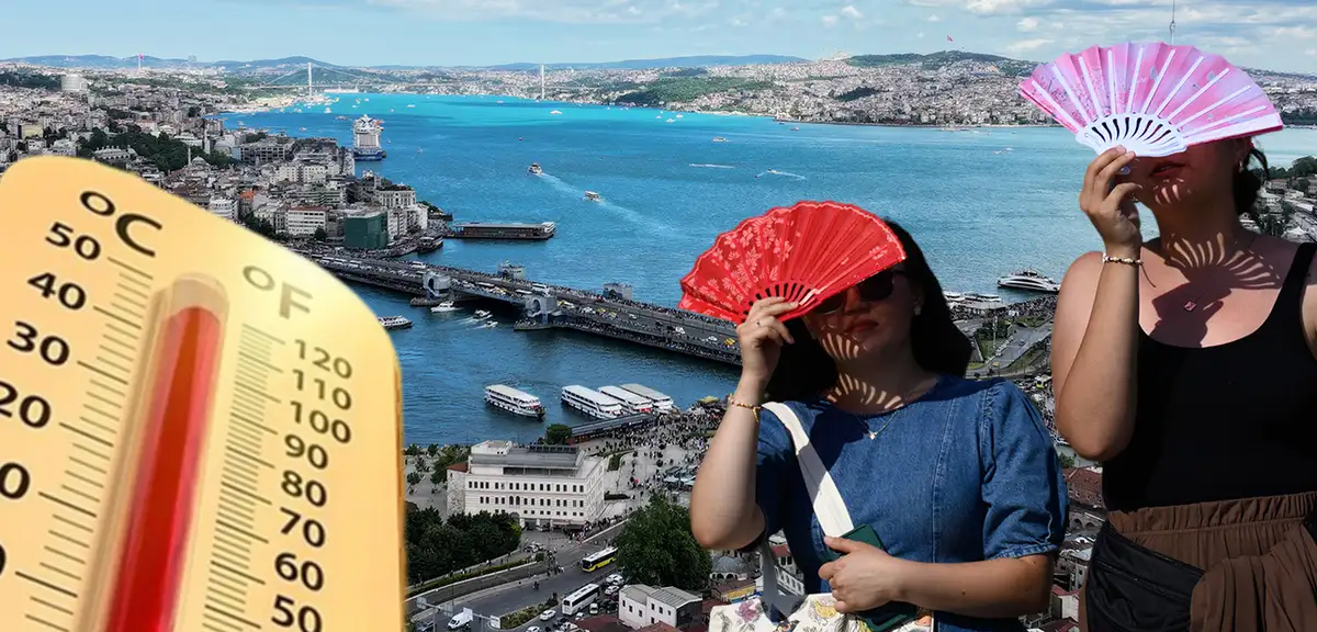 İstanbul için çifte uyarı: Afrika ve Basra yakacak, nem bunaltacak