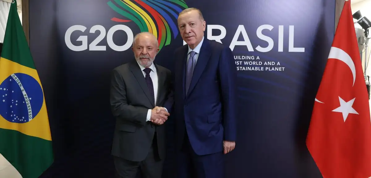 Cumhurbaşkanı Erdoğan Brezilya Devlet Başkanı ile görüştü