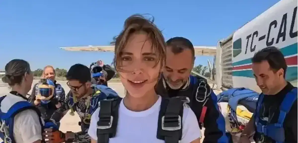 Rabia Soytürk'ten Gökyüzünde Cesaret Dolu Anlar!