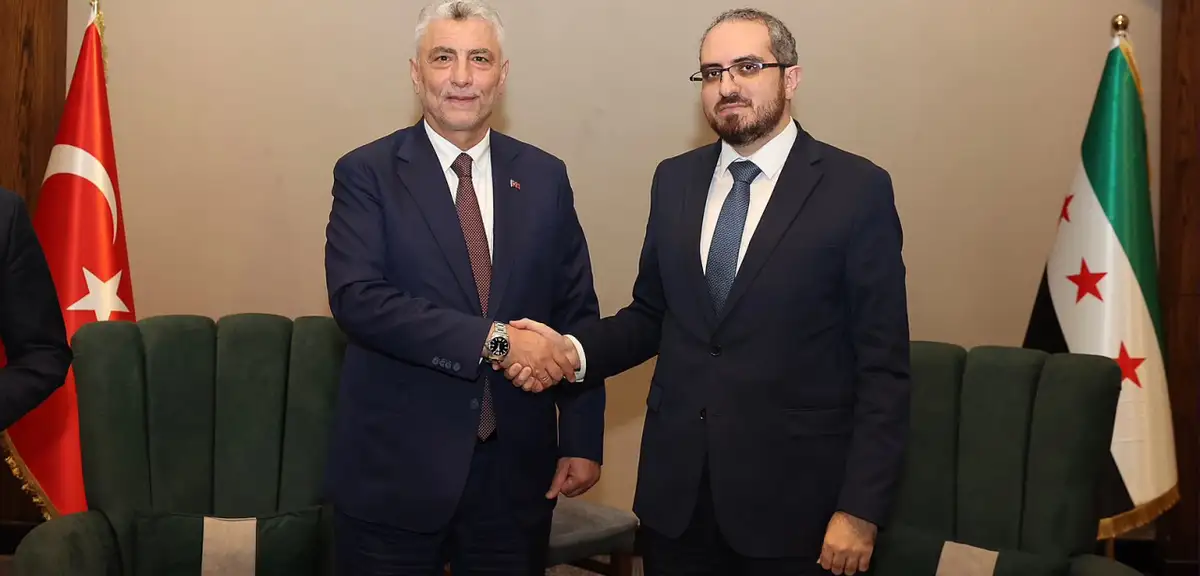Bakan Bolat, Suriye'li Mevkidaşıyla Görüştü