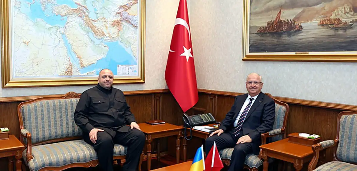 Bakan Güler, Ukrayna Konsey Sekreteri Umerov'u Kabul Etti