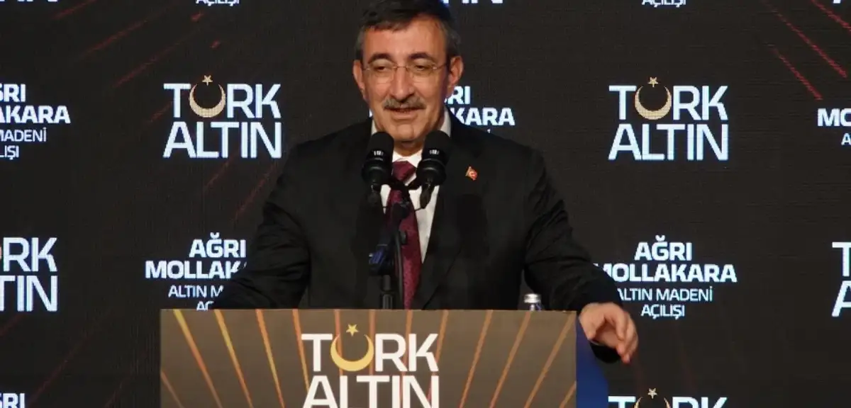 Cumhurbaşkanı Yardımcısı Yılmaz: "Mollakara Altın Madeni Üretime Başladı"