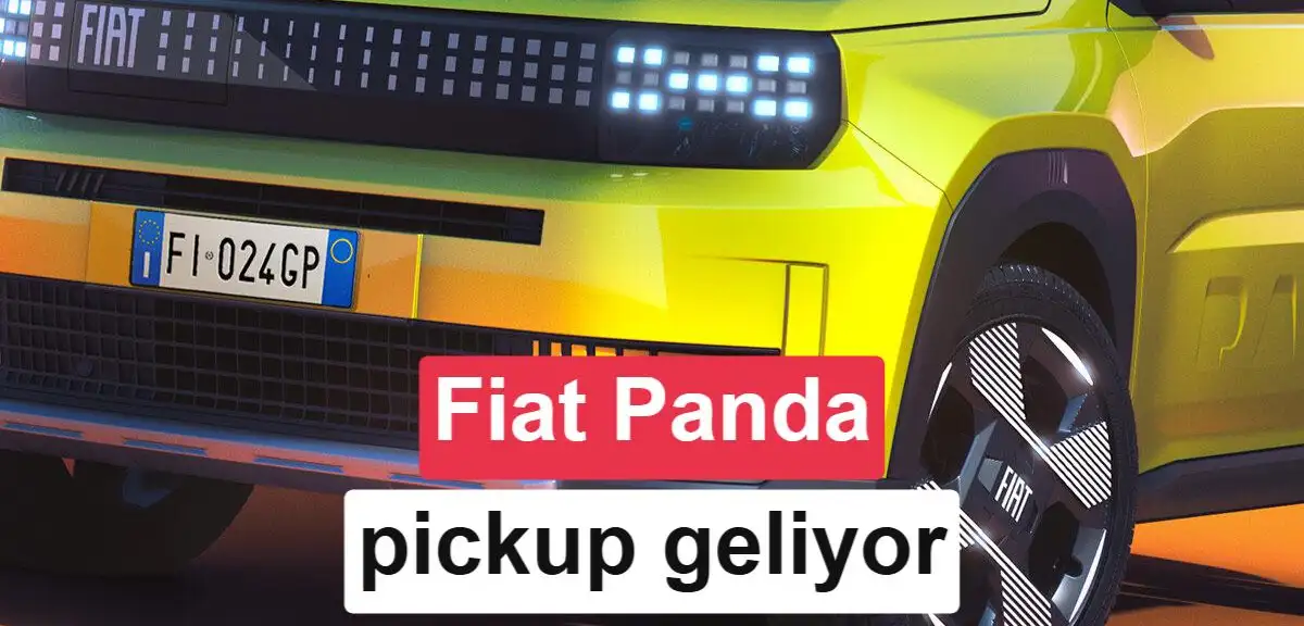 Fiat Panda ailesine pickup katılıyor: Strada'nın yerini alacak