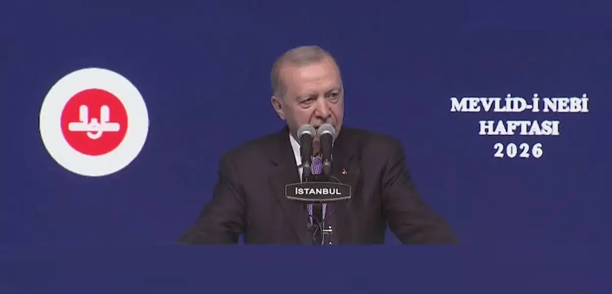 Cumhurbaşkanı Erdoğan'dan Mevlid-i Nebi Haftası Programında Önemli Açıklamalar