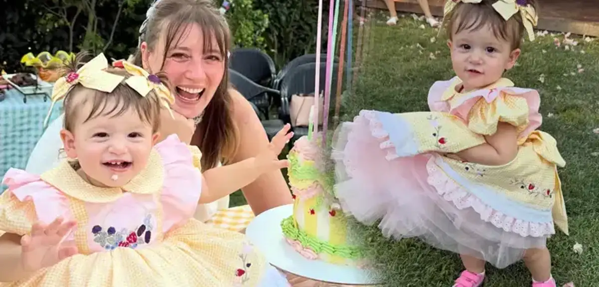Gizem Karaca, Ailesiyle Yunanistan'da! İşte Kızı Leyla Yaz'ın Son Hali