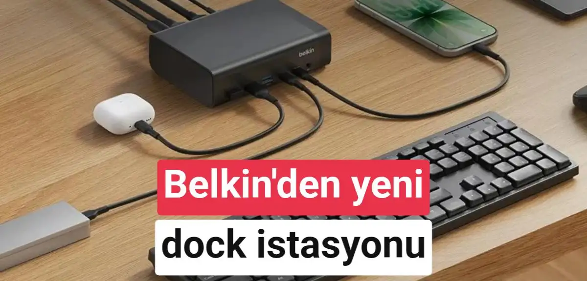 Belkin çift monitör çıkışı olan yeni çoklayıcısını duyurdu