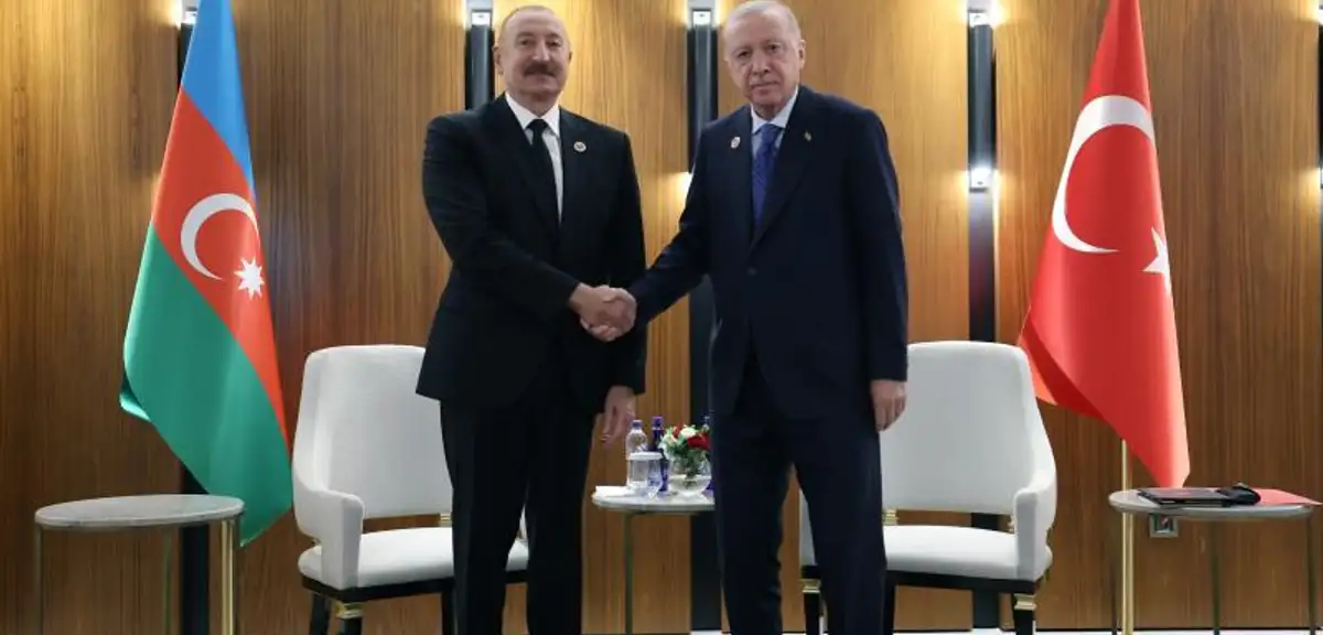 Cumhurbaşkanı Erdoğan, Aliyev ile Görüştü