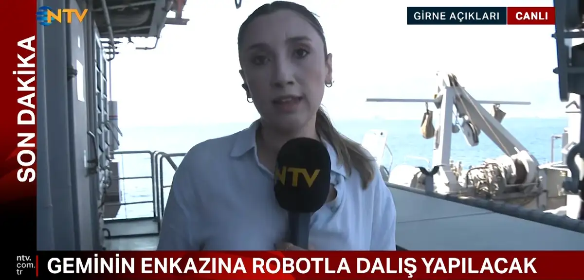 Girne'deki feribot faciası: NTV ekibi arama yapacak askeri gemide