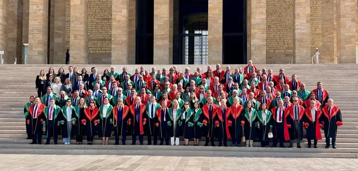 Yargıtay Başkanı Kerkez ve Heyetinden Anıtkabir'e Ziyaret