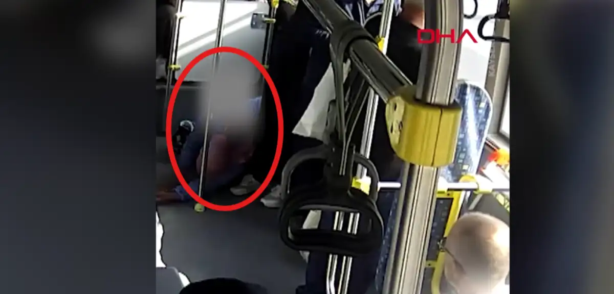 Kayseri'de otobüs şoförü fenalaşan yolcuyu hastaneye yetiştirdi