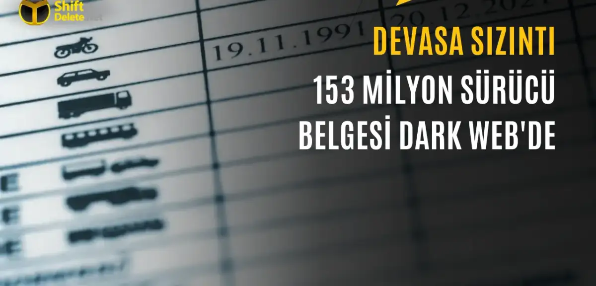 153 Milyondan Fazla Sürücü Belgesi Dark Web’de Satışa Çıktı