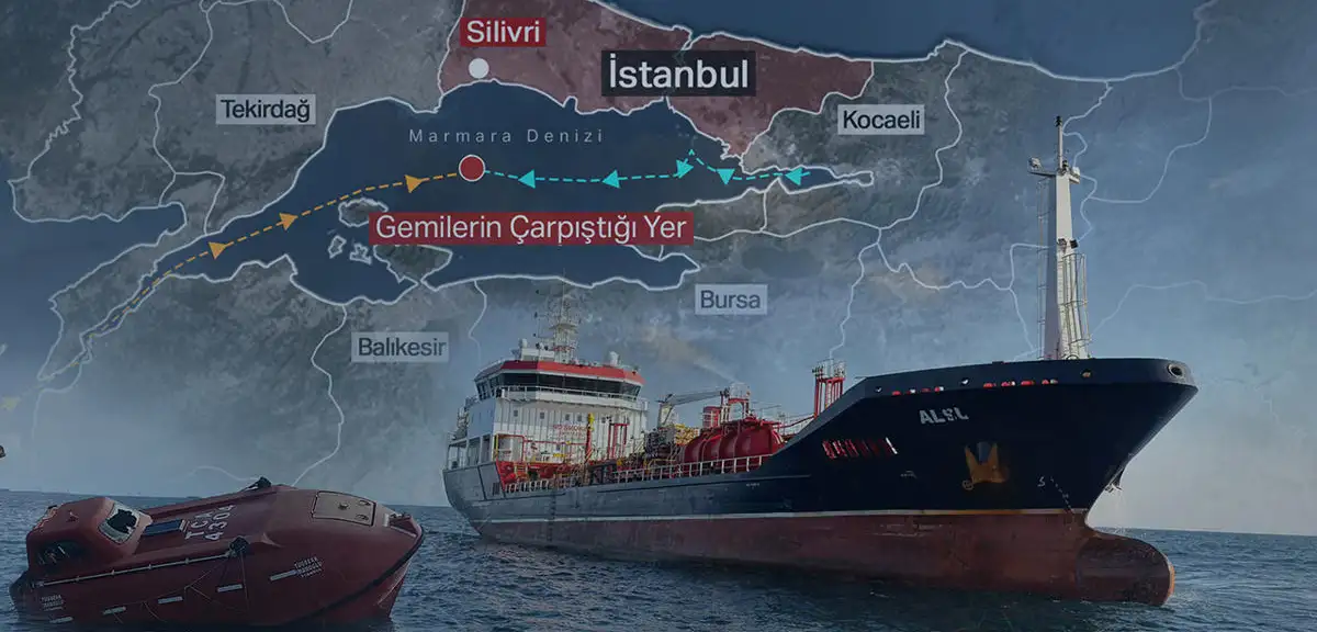 Marmara'daki gemi kazası: Alsu'dan 9 kişi gözaltına alındı