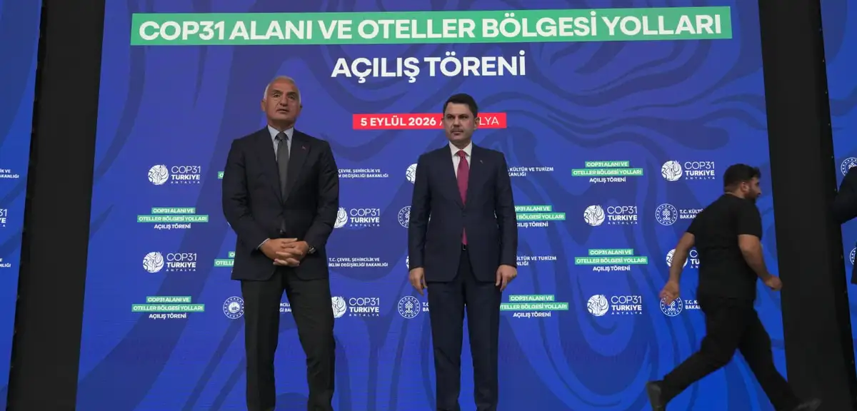 Bakan Ersoy: COP31 Antalya markasına ciddi bir değer katacak