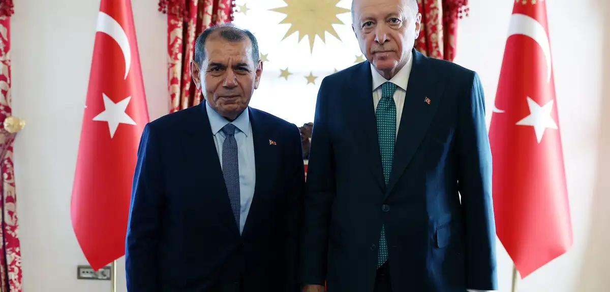 Cumhurbaşkanı Erdoğan Dolmabahçe'de kulüp başkanlarıyla görüştü