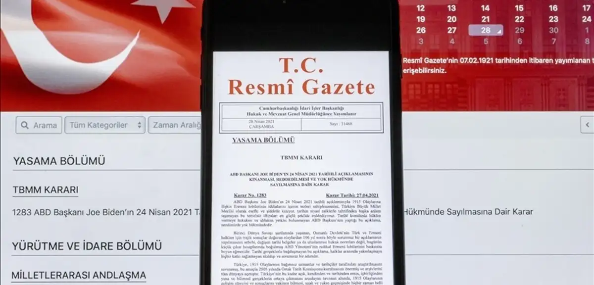 Resmi Gazete'de 6 Eylül 2026 kararları yayımlandı