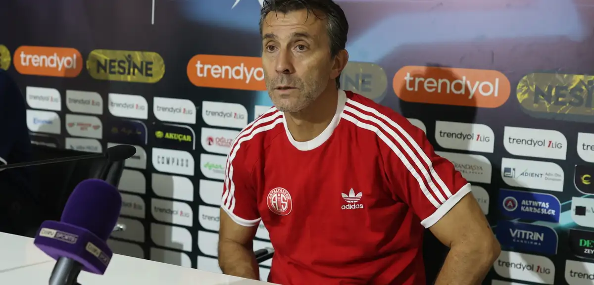 Antalyaspor'da Bülent Korkmaz dönemi sona erdi