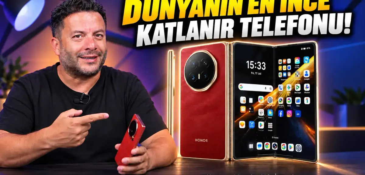 Dünyanın En İnce Katlanabilir Telefonu: HONOR Magic V6 İnceleme