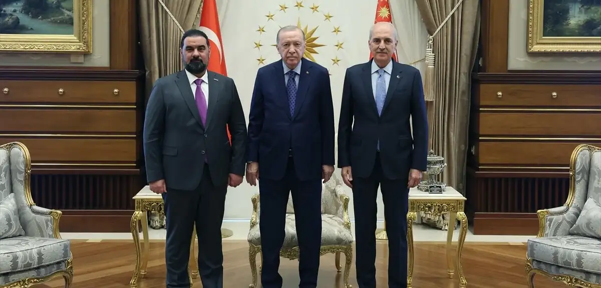 Cumhurbaşkanı Erdoğan, Irak Temsilciler Meclisi Başkanı Halbusi'yi Kabul Etti