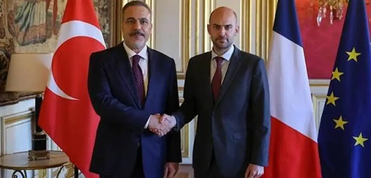 Bakan Fidan, Fransız Mevkidaşı Barrot ile Görüştü