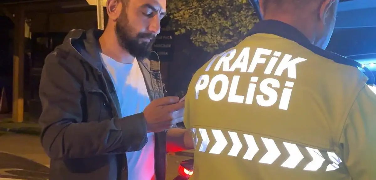 Kayseri'de alkollü sürücü polislere 'abartmayın' tepkisi gösterdi